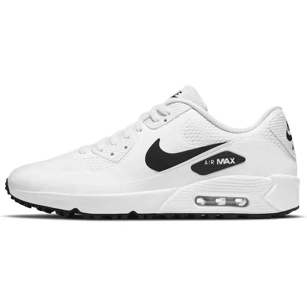 NWT Nike Men's Golf Shoes White Black Lightweight Breathable Athletic/10.5 - Picture 2 of 5
